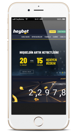 Heybet mobil site