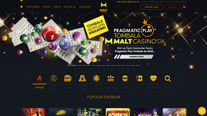 Maltcasino casino sitesi