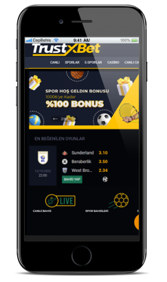 Trustxbet mobil bahis sitesi